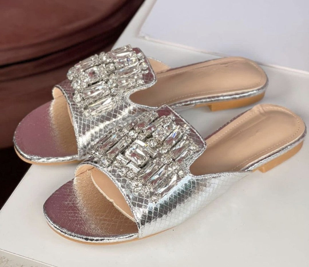 Bedazzled flats discount