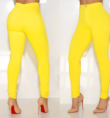Killing Em Softly High Waist Stretchy Jeans - Féline Couture 