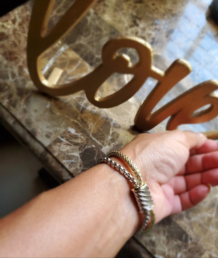 Yurman Inspired Bracelet & Necklace Accessories - Féline Couture 