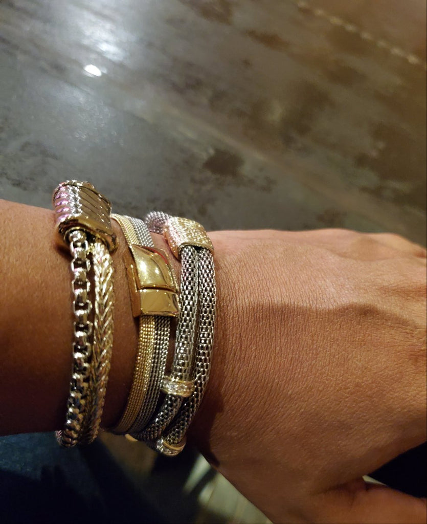 Yurman Inspired Bracelet & Necklace Accessories - Féline Couture 