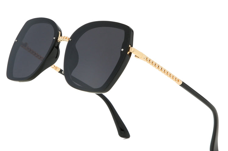 Tezers Sunglasses - Polarized Square Frame in 5 colors - Féline Couture 
