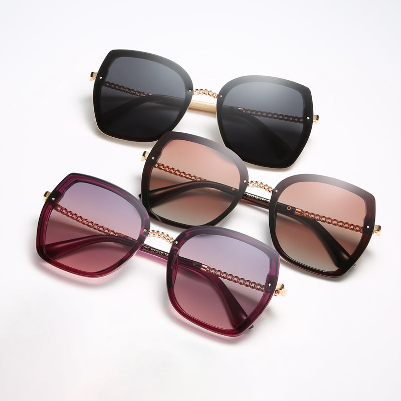 Tezers Sunglasses - Polarized Square Frame in 5 colors - Féline Couture 