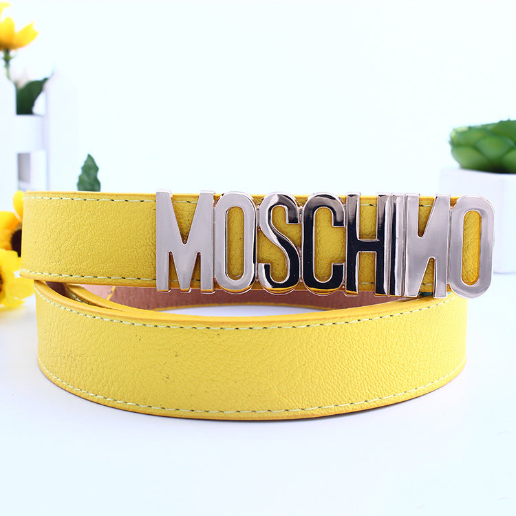 Moschino Belt - Féline Couture 