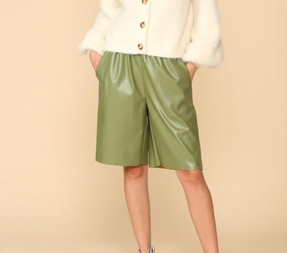 Feeling like Autumn Nights Tom-Boy Leather Shorts - Féline Couture 