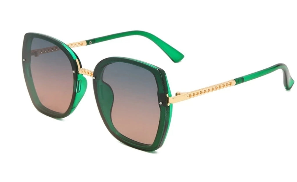 Tezers Sunglasses - Polarized Square Frame in 5 colors - Féline Couture 
