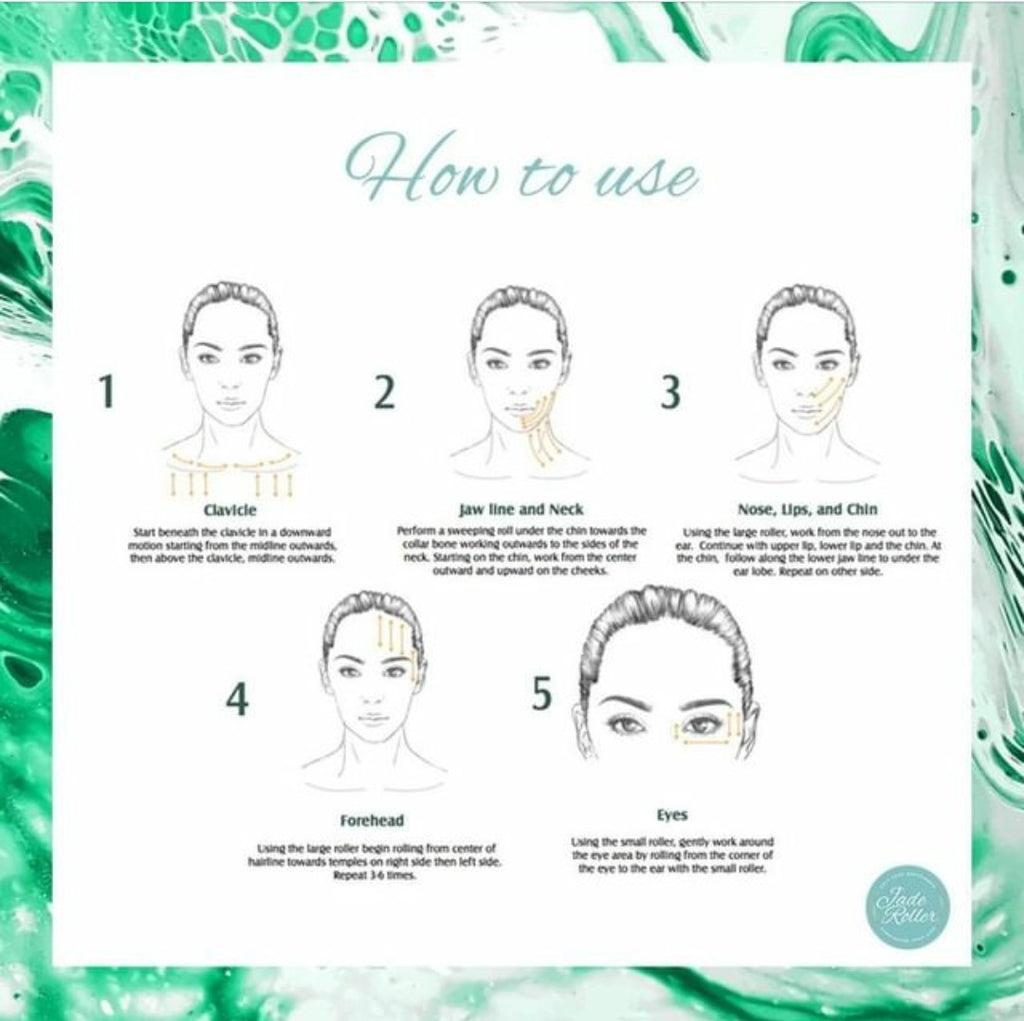 Féline Cosmetics Jade Facial Roller - Féline Couture 