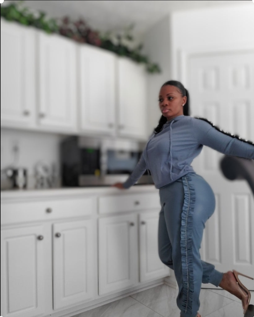 Be Savage Not Average Sweater & Jogger Set - Féline Couture 