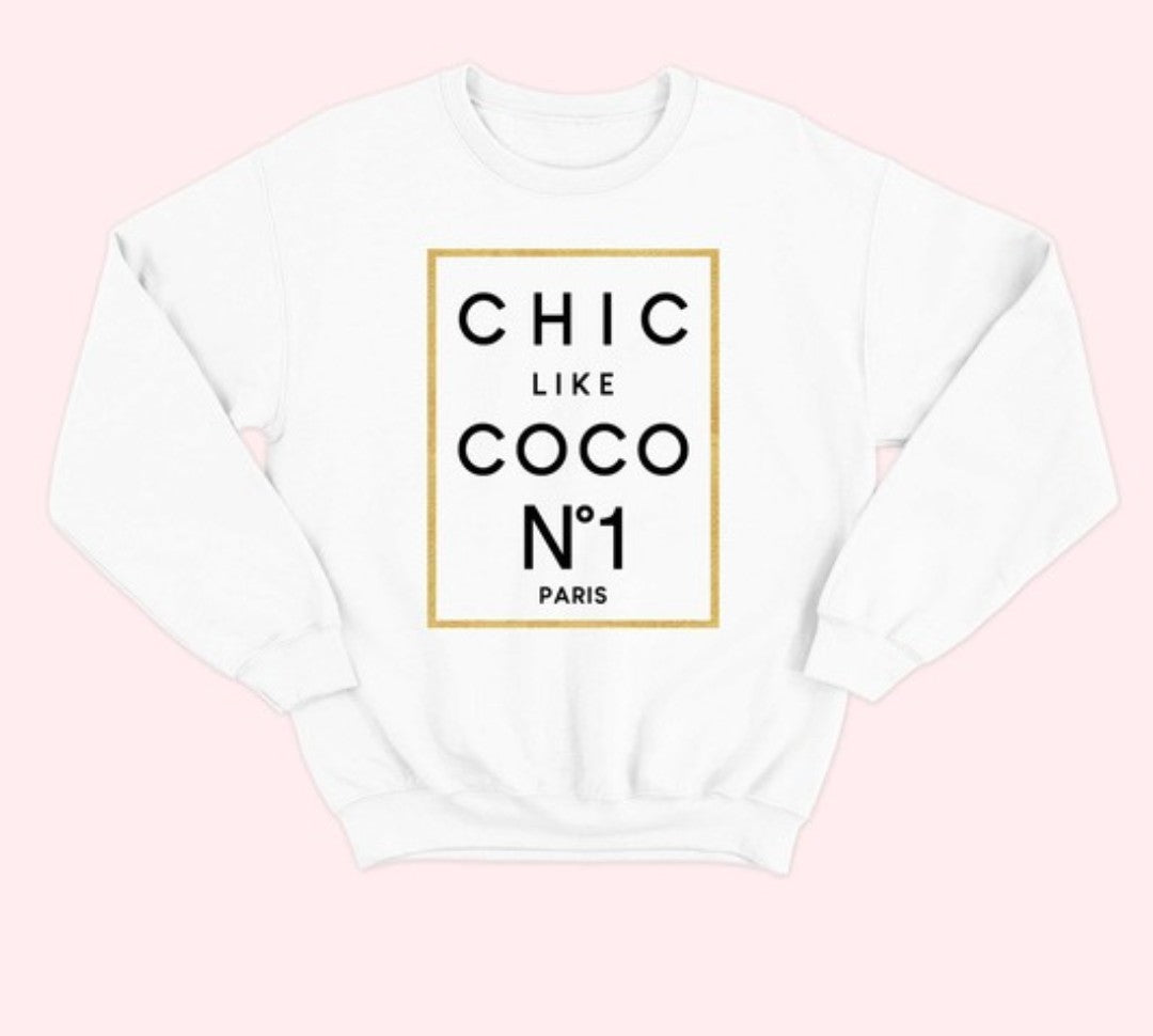 Chic Like Coco Chanel, Graphic Tee