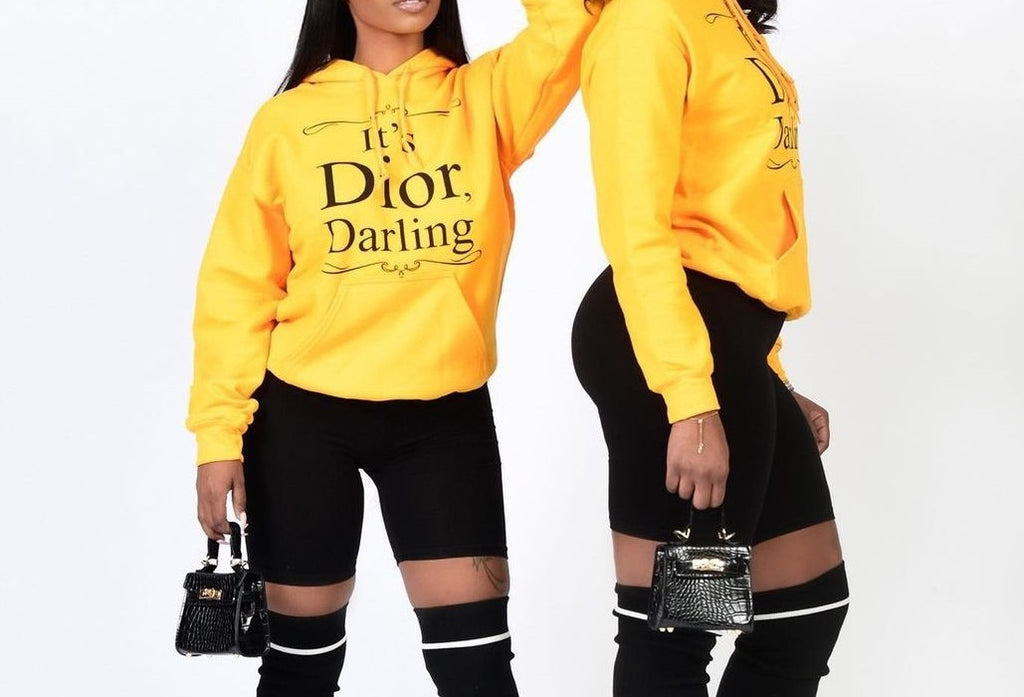 It's Dior Darling Sweatshirt - Féline Couture 