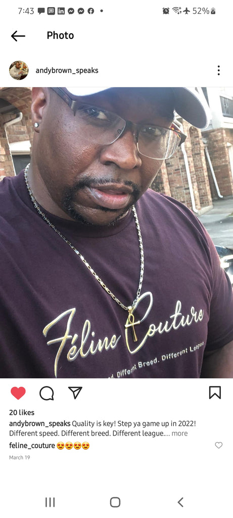 Feline Couture Branded Short-Sleeve Unisex T-Shirt - Féline Couture 