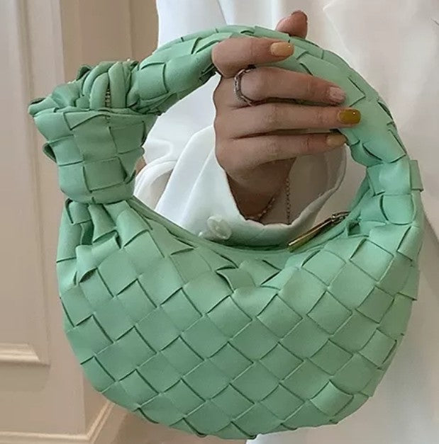 Feline Couture Woven Underarm Tote Bag - Féline Couture 