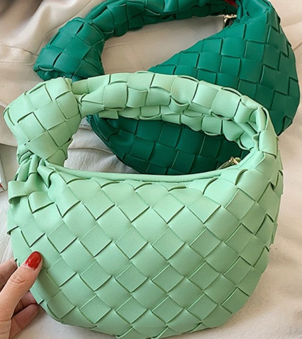 Feline Couture Woven Underarm Tote Bag - Féline Couture 