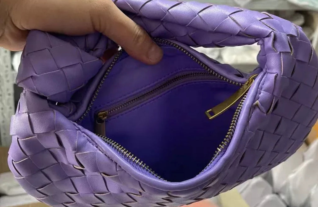 Feline Couture Woven Underarm Tote Bag - Féline Couture 