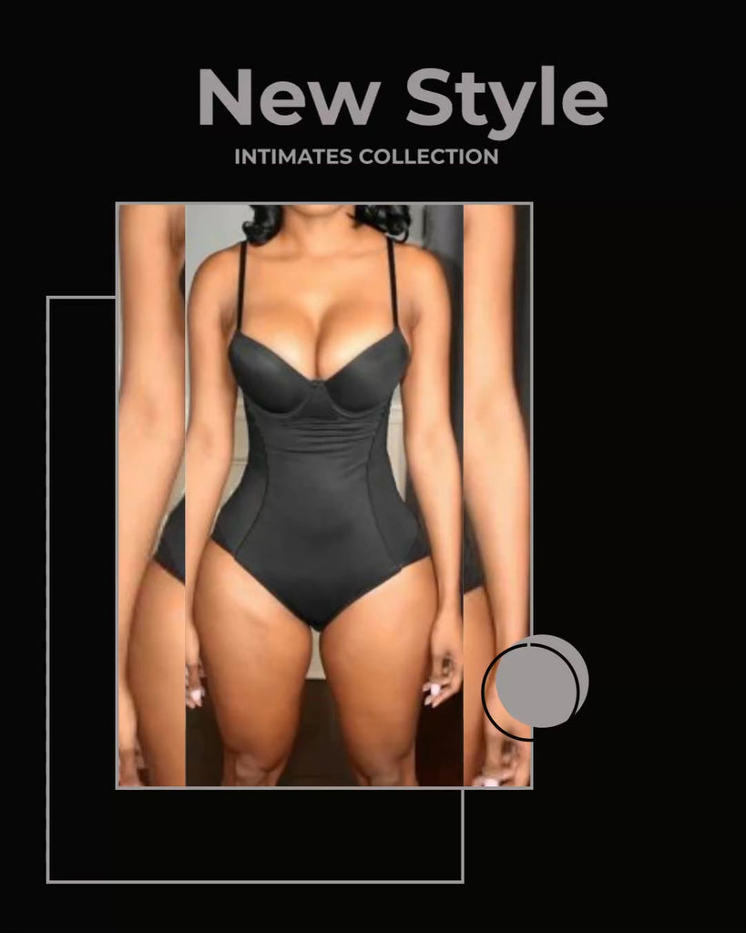 Late Night Text Luxury BodySuit - Féline Couture 