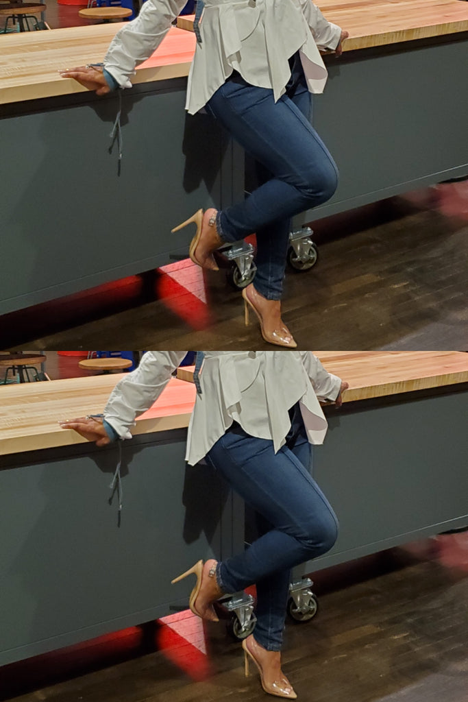 BillieJean is Not My Girl Mid-Rise Skinny Jeans - Féline Couture 