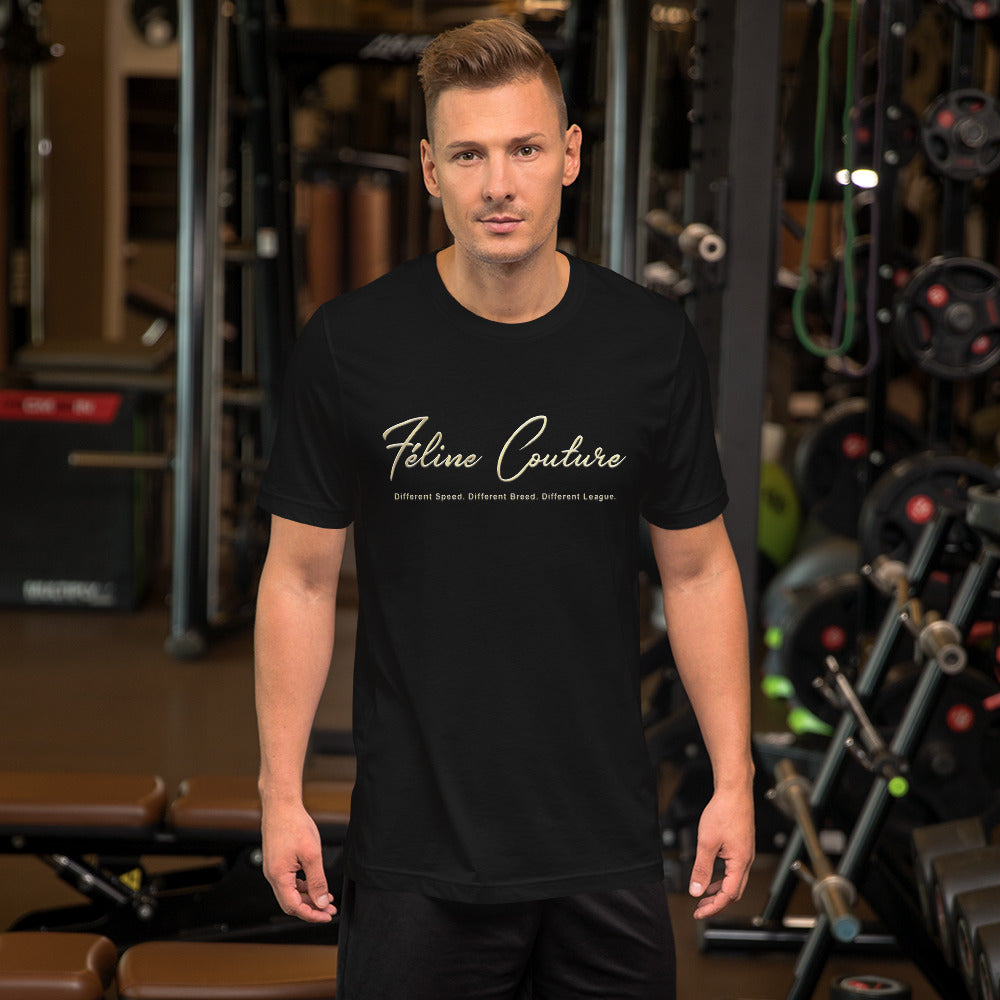Feline Couture Branded Short-Sleeve Unisex T-Shirt - Féline Couture 